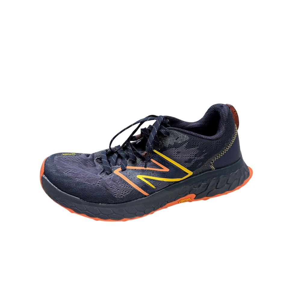 New Balance Fresh Foam X Hierro v7 in the "Thunder / Vibrant Orange Blue Sz 11